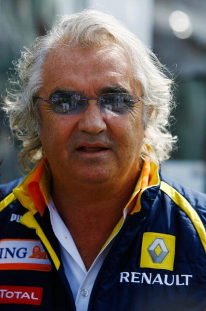 MONZA, ITALY - SEPTEMBER 13:  Renault F1 Team Principal Flavio Briatore is seen in the paddock during the Italian Formula One Grand Prix at the Autodromo Nazionale di Monza on September 13, 2009 in Monza, Italy.  (Photo by Clive Rose/Getty Images)