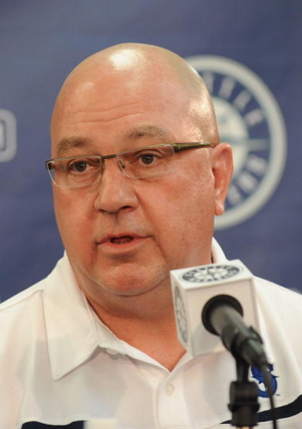 General manager Jack Zduriencik of the Seattle Mariners during a press conference  on February 21, 2009 in Peoria, Arizona. 