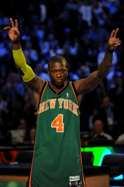 nate robinson green knicks jersey