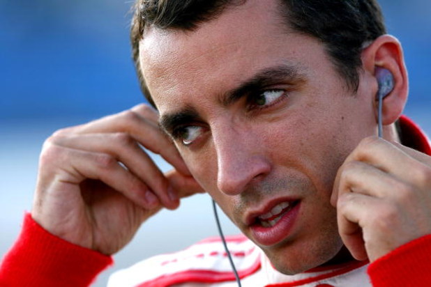 NASHVILLE, TN - JULY 11: Justin Wilson driver of the #02 McDonald's Newman Haas Lanigan Racing Dallara Honda during practice for the IRL IndyCar Series Firestone Indy 200 on July 11, 2007 at the Nashville SuperSpeedway in Nashville, Tennessee. (Photo by