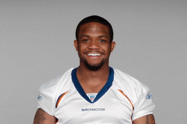 DENVER - 2005:  Maurice Clarett of the Denver Broncos poses for his 2005 NFL headshot at photo day in Denver, Colorado.  (Photo by Getty Images) 