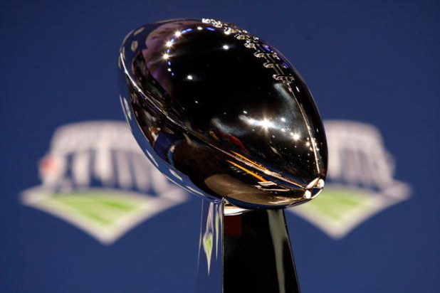 TAMPA, FL - JANUARY 30:  The Vince Lombardi Trophy is seen during the NFC Head coach press conference prior to Super Bowl XLIII held at the Tampa Convention Center on January 30, 2009 in Tampa, Florida.  (Photo by Chris Graythen/Getty Images)