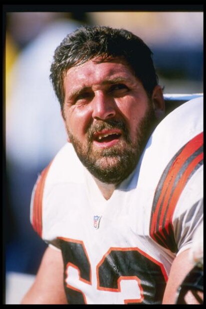 13 Oct 1996: Offensive lineman Joe Walter of the Cincinnati Bengals looks on during a game against the Pittsburgh Steelers at Three Rivers Stadium in Pittsburgh, Pennsylvania. The Steelers won the game, 20-13. Mandatory Credit: Al Bello /Allsport