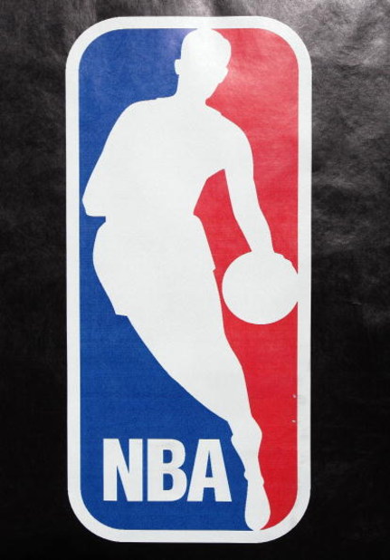 SAN ANTONIO - APRIL 18:  The NBA logo after a game between the Dallas Mavericks and the San Antonio Spurs in Game One of the Western Conference Quarterfinals during the 2009 NBA Playoffs at AT&T Center on April 18, 2009 in San Antonio, Texas. NOTE TO USER