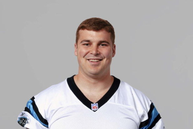 CHARLOTTE, NC - 2005:  Bruce Nelson of the Carolina Panthers poses for his 2005 NFL headshot at photo day in Charlotte, North Carolina.  (Photo by Getty Images) 