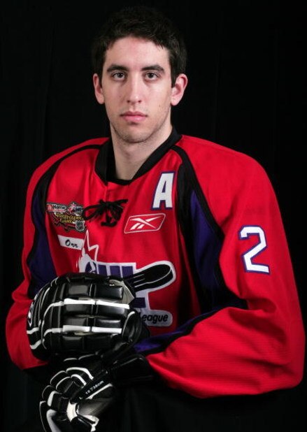 OSHAWA, ON - Jared Cowen #2 of Team Orr poses for a head shot prior to the 2009 Home Hardware CHL/NHL Top Prospects Game on wednesday January 14, 2009 at the General Motors Centre in Oshawa, Ontario. Cowen plays for the Spokane Chiefs (WHL). (Photo by C
