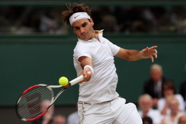 roger federer forehand wimbledon