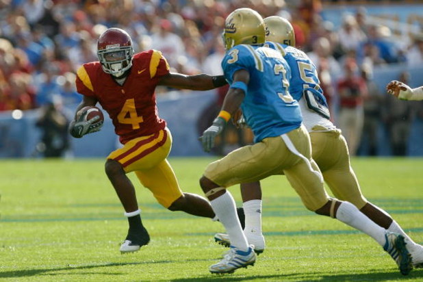 Joe McKnight Signed USC Jersey Number #4 (PA LOA)