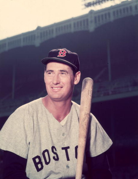 MLB 1955 Boston Red Sox Ted Williams Color 8 X 10 Photo Picture