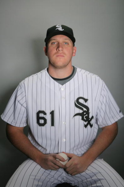 GLENDALE, AZ - FEBRUARY 20:  Adam Russell of the Chicago White Sox poses during photo day at the White Sox spring training complex on February 20, 2009 in Glendale, Arizona.  (Photo by Matthew Stockman/Getty Images)