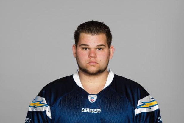 SAN DIEGO - 2008:  Brandyn Dombrowski of the San Diego Chargers poses for his 2008 NFL headshot at photo day in San Diego, California.  (Photo by Getty Images)