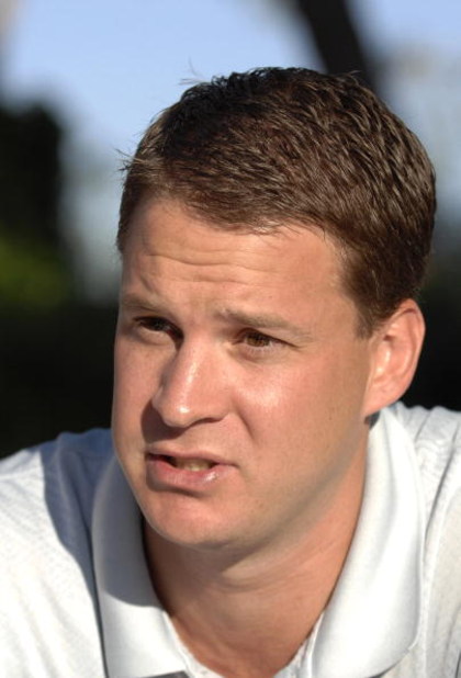 Oakland Raiders coach Lane Kiffin at the  NFL  - 2007 Annual Meetings - AFC Coach Breakfast at Arizona Biltmore, on March 27, 2007.  (Photo by Al Messerschmidt/Getty Images)