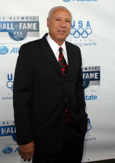 CHICAGO - AUGUST 12: Lenny Wilkens Asst. Coach for the 1992 U.S. Men's Basketball Team attends the 2009 U.S. Olympic Hall of Fame Induction Ceremony at McCormick Place on August 12, 2009 in Chicago, Illinois. (Photo by Tasos Katopodis/Getty Images for USO