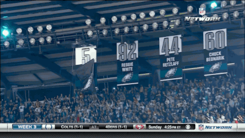 eagles retired numbers