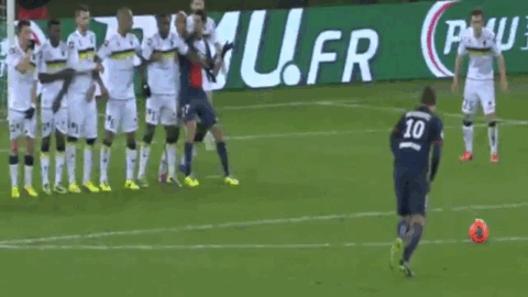 Gif Zlatan Ibrahimovic Scores Rocket Goal From Free Kick For Psg Bleacher Report Latest News Videos And Highlights