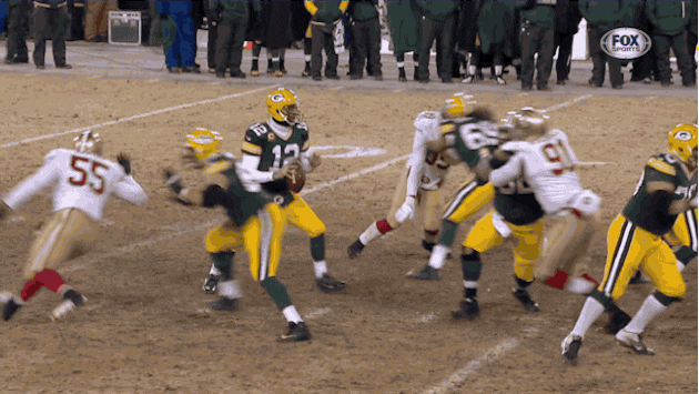Download Aaron Rodgers Gif Saints PNG