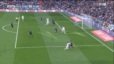 Cristiano Ronaldo Fantastic Bicycle Kick - Real Madrid vs Granada H on Make  a GIF