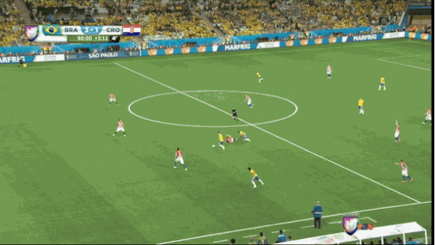 File:Brazil and Croatia match at the FIFA World Cup 2014-06-12 (54